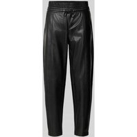 Cambio Stoffhose in verkürzter Passform Modell 'EDEN' in Black, Größe 38 von CAMBIO