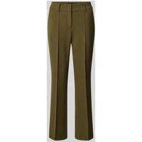 Cambio Stoffhose in verkürzter Passform Modell 'FARAH' in Khaki, Größe 40 von CAMBIO