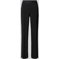 Cambio Stoffhose mit Bundfalte Modell 'AVA' in Black, Größe 34 von CAMBIO