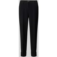 Cambio Stoffhose mit fixierten Beinabschlüssen Modell 'KRYSTAL' in Black, Größe 34 Cambio Stoffhose mit fixierten Beinabschlüssen Modell 'KRYSTAL' in Black, Größe 34 von CAMBIO