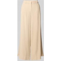 Cambio Stoffhose mit französischen Eingrifftaschen Modell 'ADELINE' in Hellbraun, Größe 40 von CAMBIO
