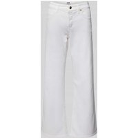 Cambio Straight Leg Jeans mit verkürztem Schnitt Modell 'TESS' in Weiss, Größe 38 von CAMBIO