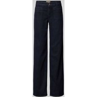 Cambio Wide Leg Jeans mit Eingrifftaschen Modell 'TESS' in Dunkelblau, Größe 44 von CAMBIO