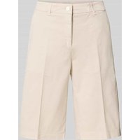 Cambio Wide Leg Shorts mit Bügelfalten Modell 'STELLA BERM' in Stein, Größe 40 von CAMBIO
