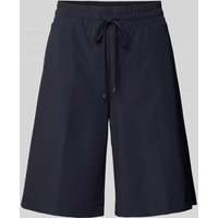 Cambio Wide Leg Shorts mit Gesäßtaschen Modell 'CLARA' in Marine, Größe 32 von CAMBIO