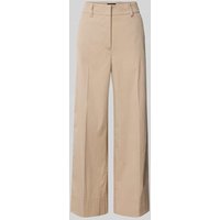 Cambio Wide Leg Stoffhose mit Gürtelschlaufen 'CARA' in Camel, Größe 38 von CAMBIO