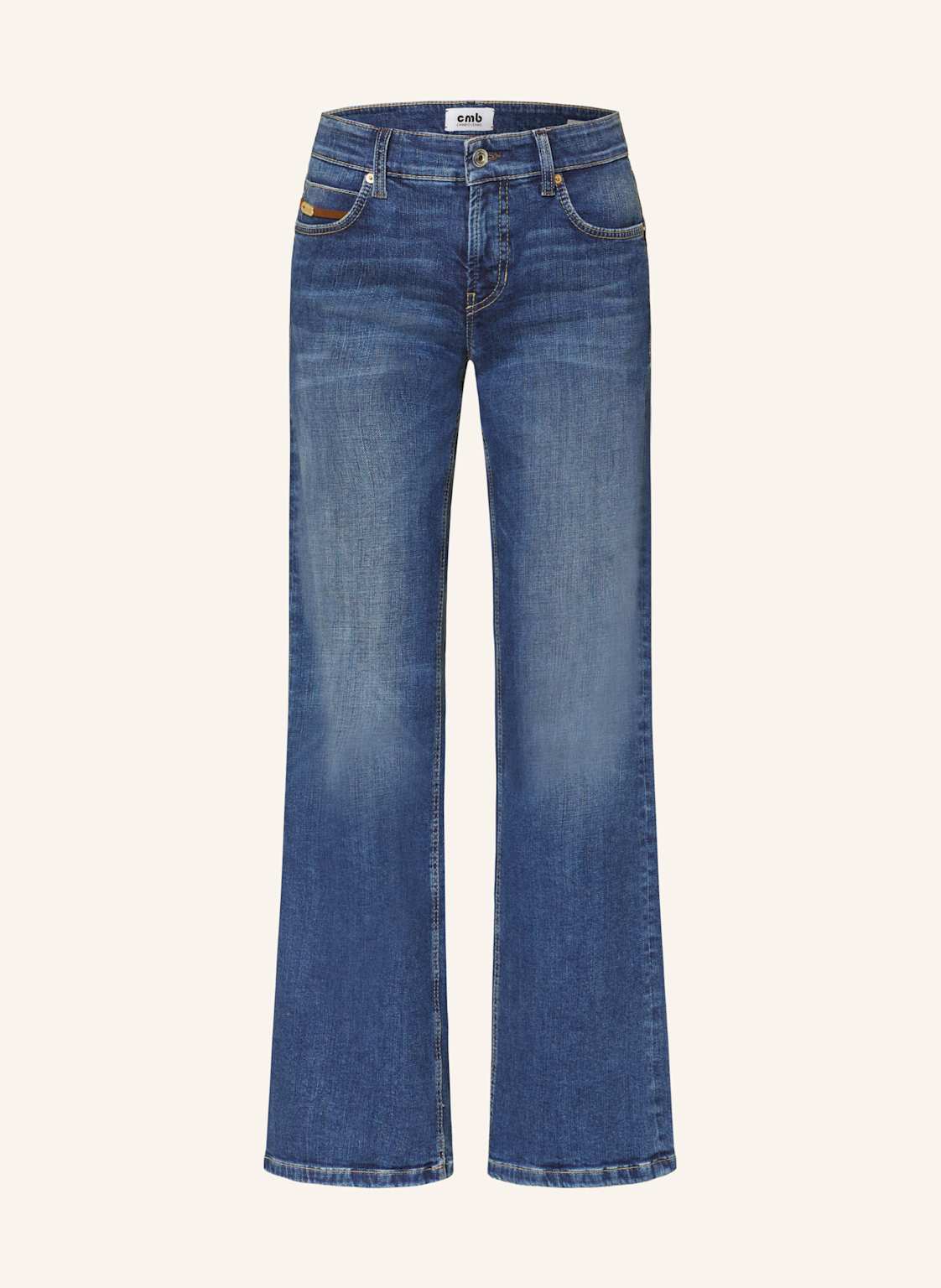 Cambio Widle Leg Jeans Tess blau von CAMBIO