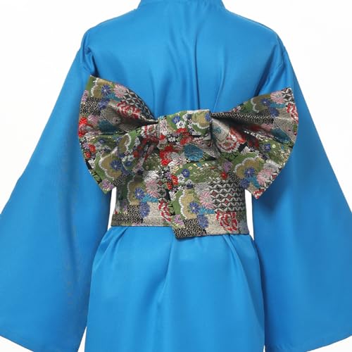 CAMDOM Traditioneller japanischer Kimono, vorgebundene Schleife, Sakura-Obi-Gürtel, Schärpe, Yukata-Robe-Zubehör, Schleife 6, Einheitsgröße CAMDOM Traditioneller japanischer Kimono, vorgebundene Schleife, Sakura-Obi-Gürtel, Schärpe, Yukata-Robe-Zubehör, Schleife 6, Einheitsgröße von CAMDOM