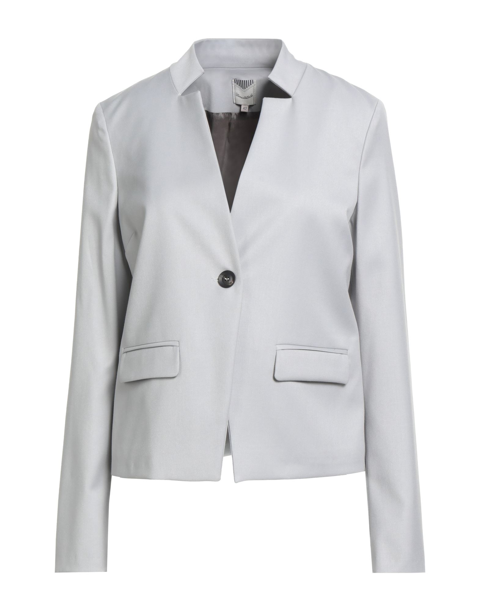 CAMICETTASNOB Blazer Damen Hellgrau CAMICETTASNOB Blazer Damen Hellgrau von CAMICETTASNOB