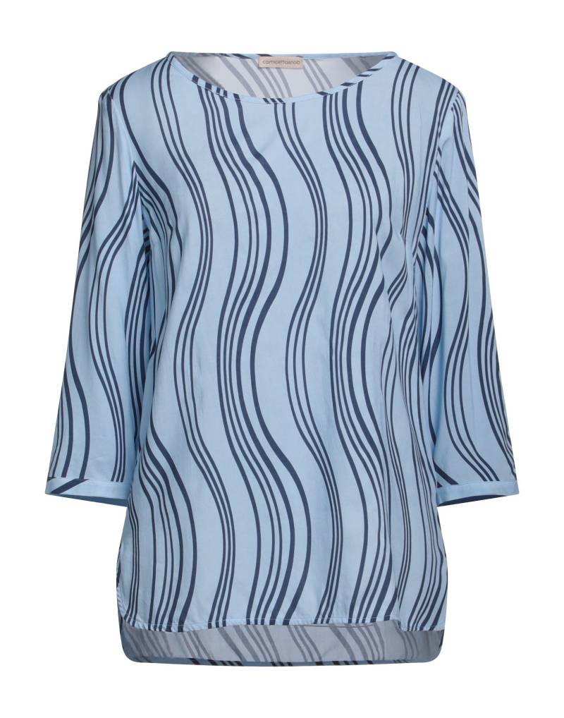 CAMICETTASNOB Top Damen Himmelblau von CAMICETTASNOB