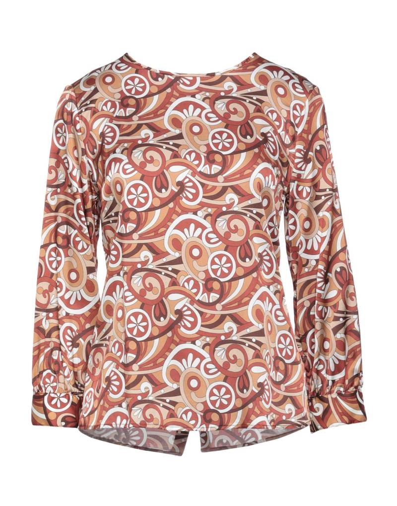 CAMICETTASNOB Top Damen Rostrot von CAMICETTASNOB