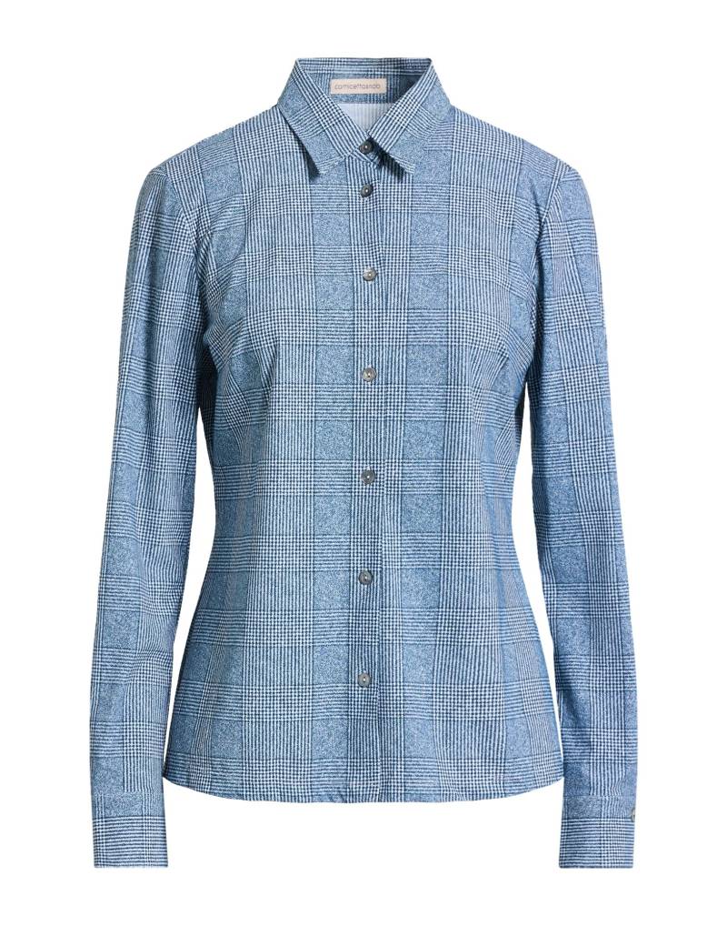 CAMICETTASNOB Hemd Damen Aquamarin von CAMICETTASNOB