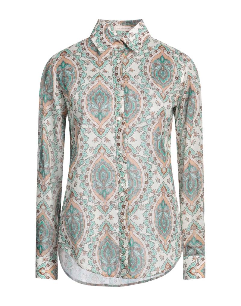 CAMICETTASNOB Hemd Damen Beige von CAMICETTASNOB