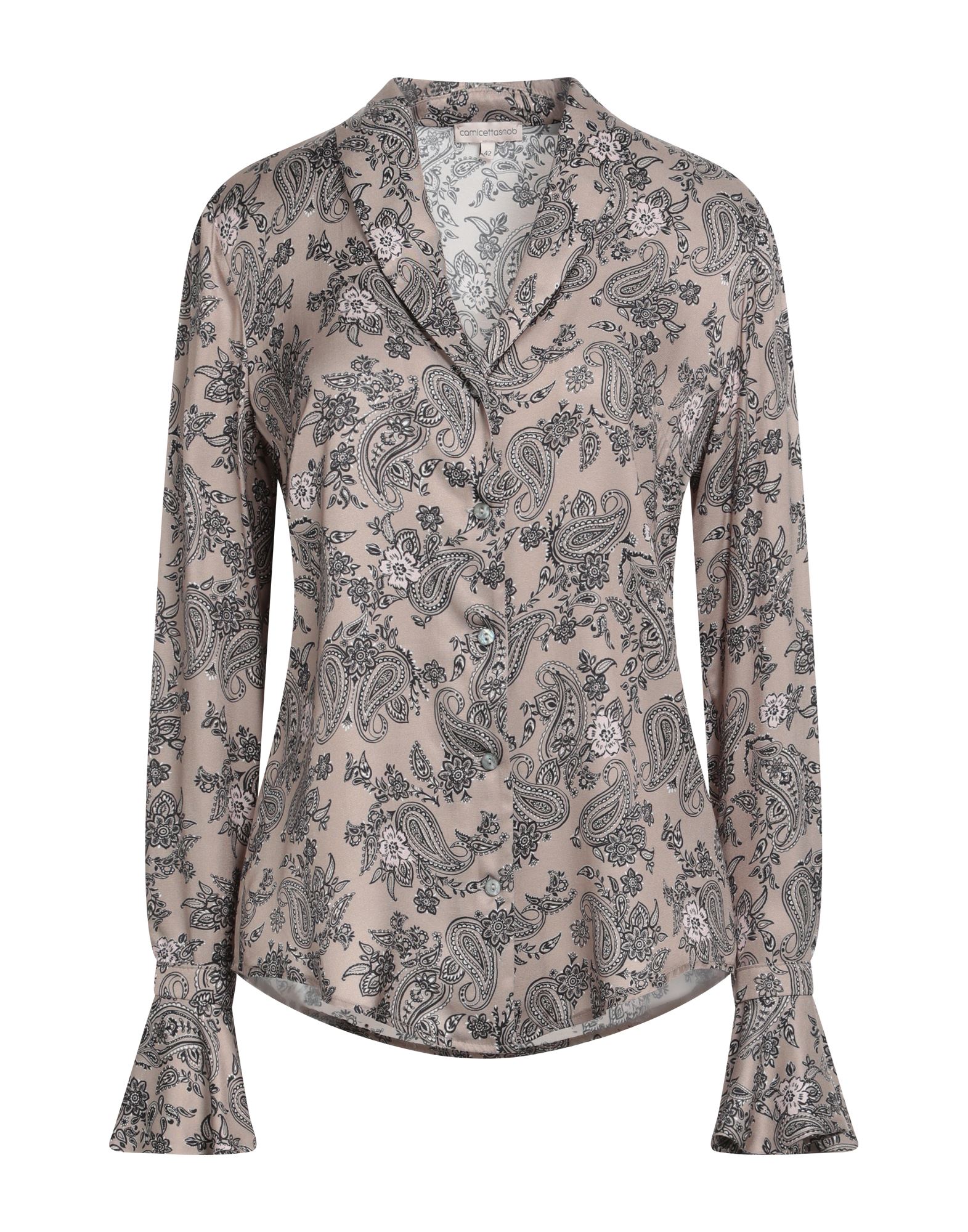CAMICETTASNOB Hemd Damen Beige von CAMICETTASNOB