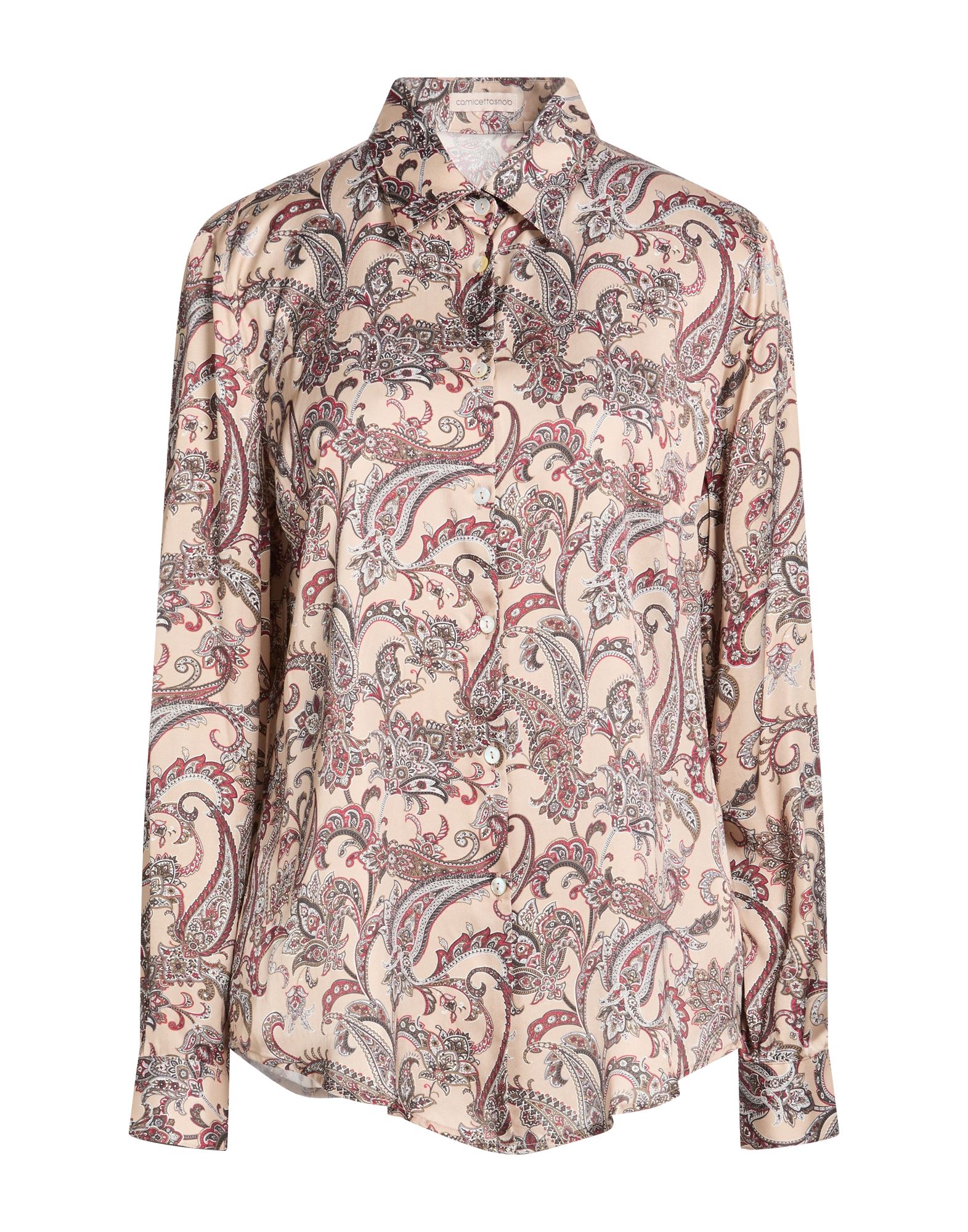 CAMICETTASNOB Hemd Damen Beige von CAMICETTASNOB
