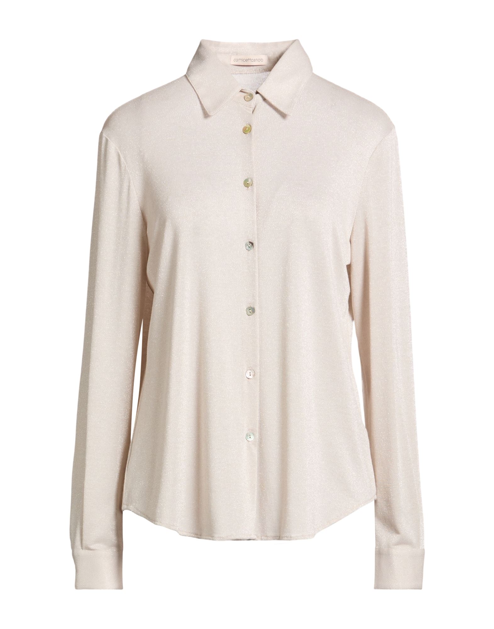 CAMICETTASNOB Hemd Damen Beige von CAMICETTASNOB