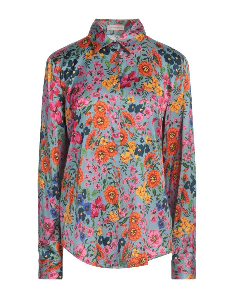 CAMICETTASNOB Hemd Damen Blaugrau von CAMICETTASNOB
