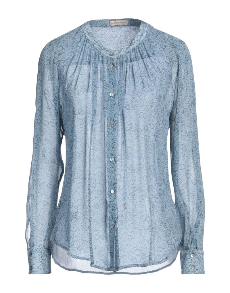 CAMICETTASNOB Hemd Damen Hellblau von CAMICETTASNOB