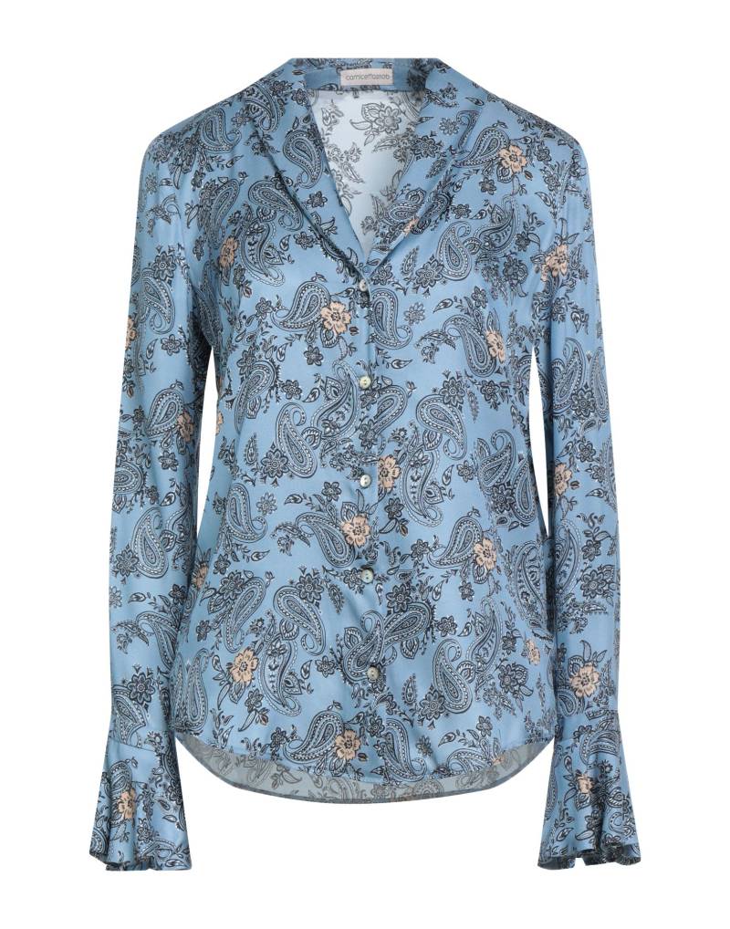 CAMICETTASNOB Hemd Damen Hellblau von CAMICETTASNOB