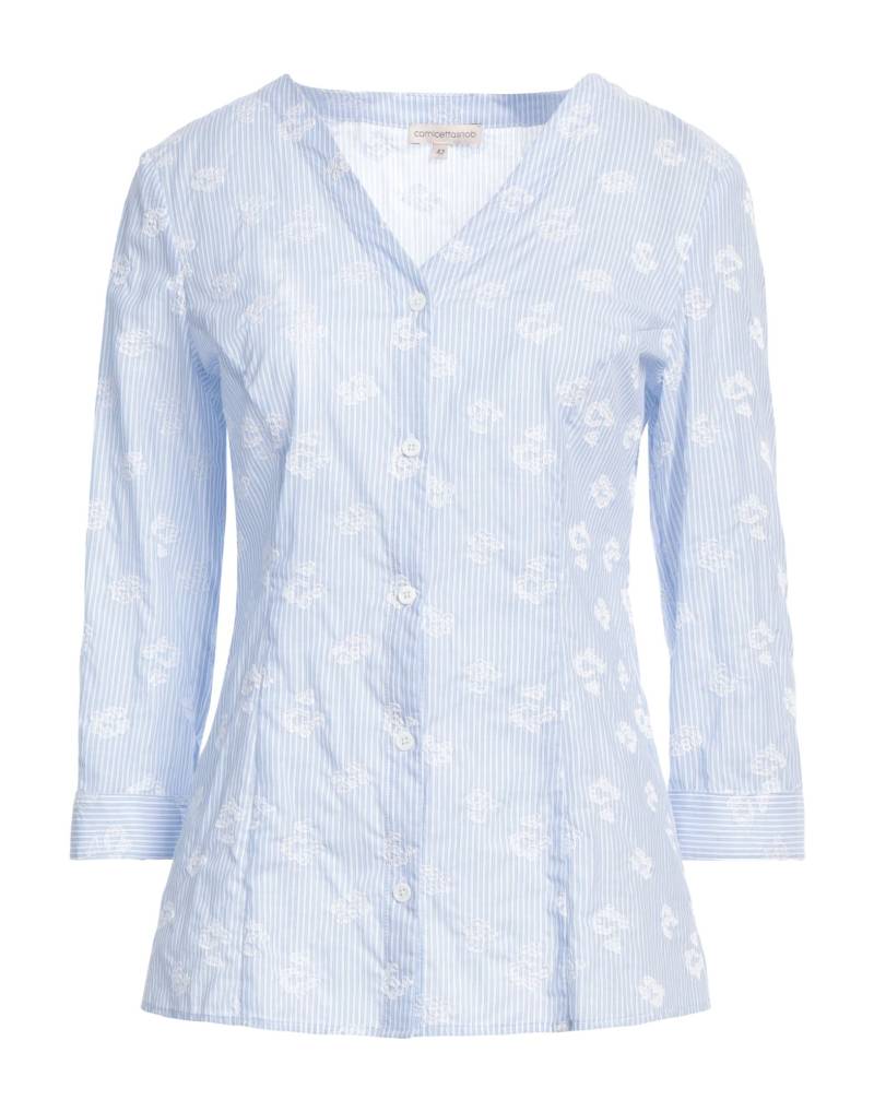 CAMICETTASNOB Hemd Damen Hellblau von CAMICETTASNOB