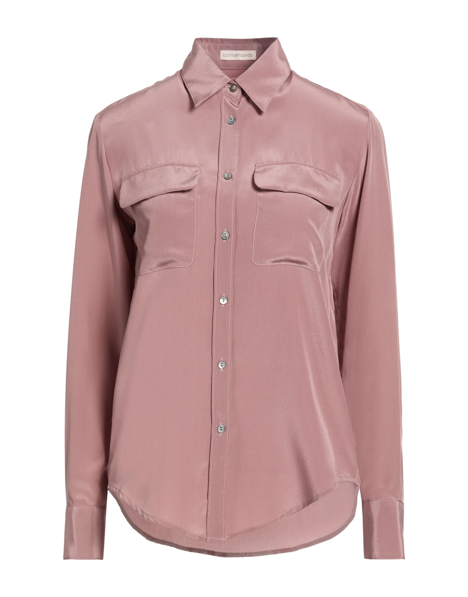 CAMICETTASNOB Hemd Damen Hellbraun von CAMICETTASNOB