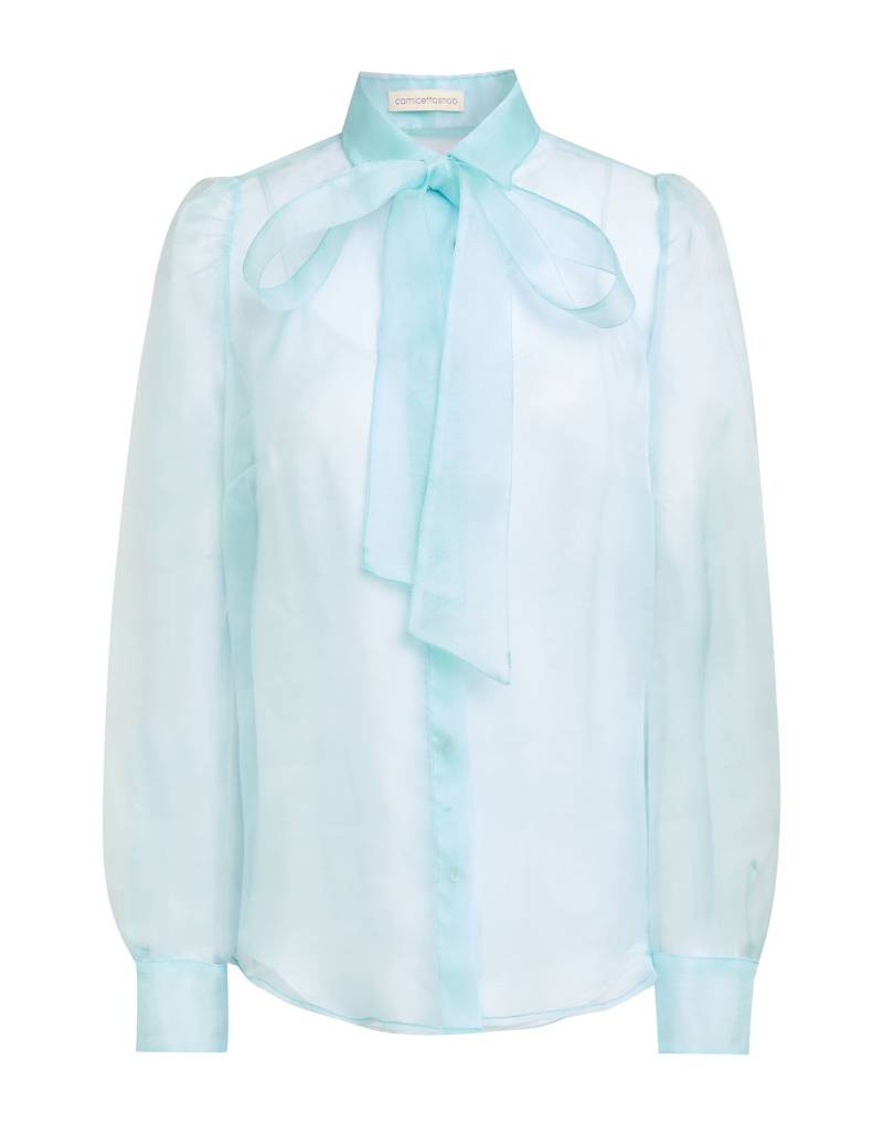 CAMICETTASNOB Hemd Damen Himmelblau von CAMICETTASNOB