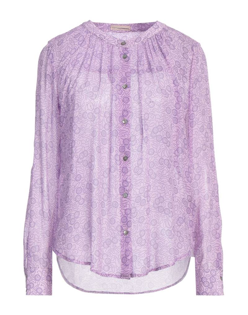 CAMICETTASNOB Hemd Damen Lila von CAMICETTASNOB