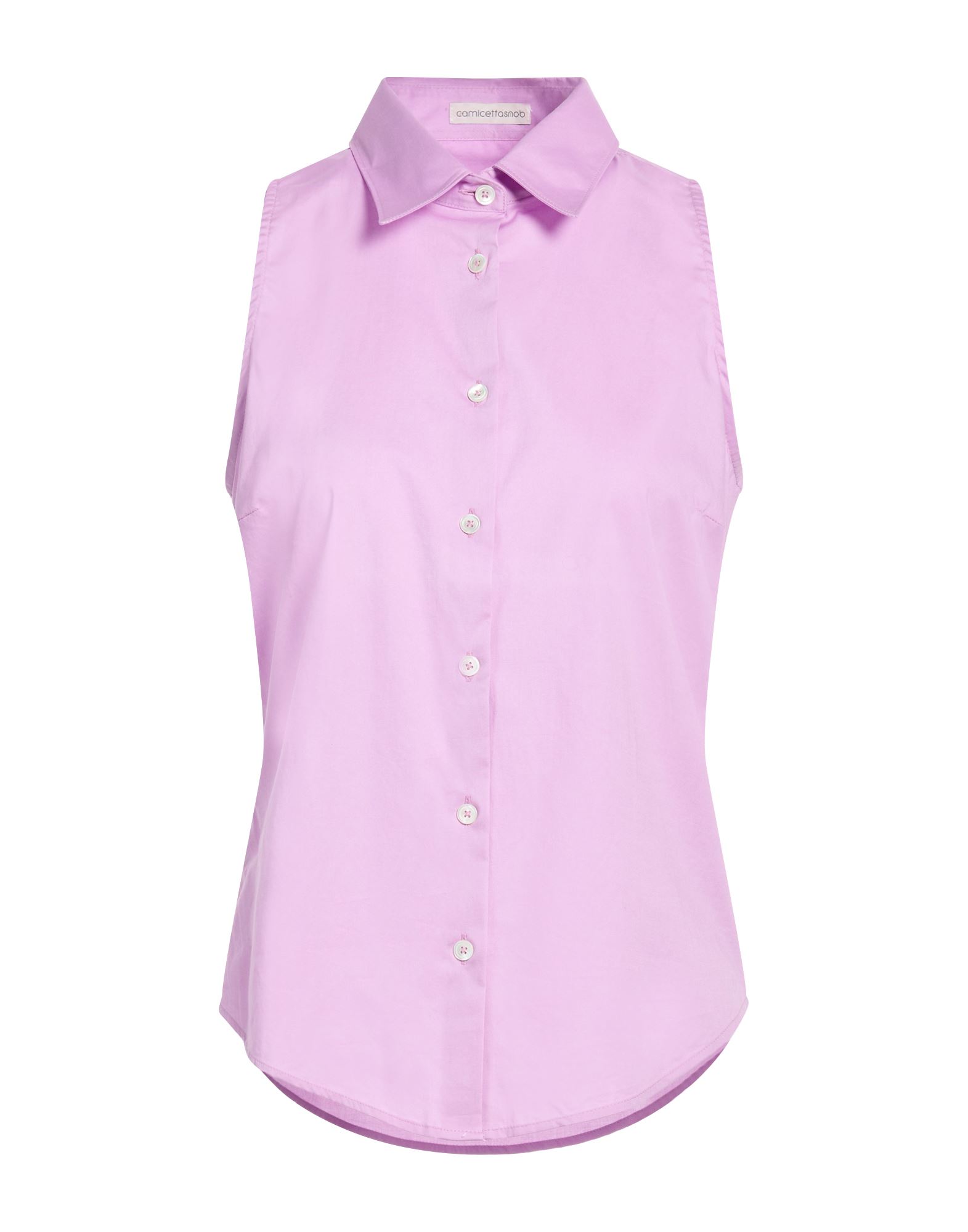 CAMICETTASNOB Hemd Damen Lila von CAMICETTASNOB