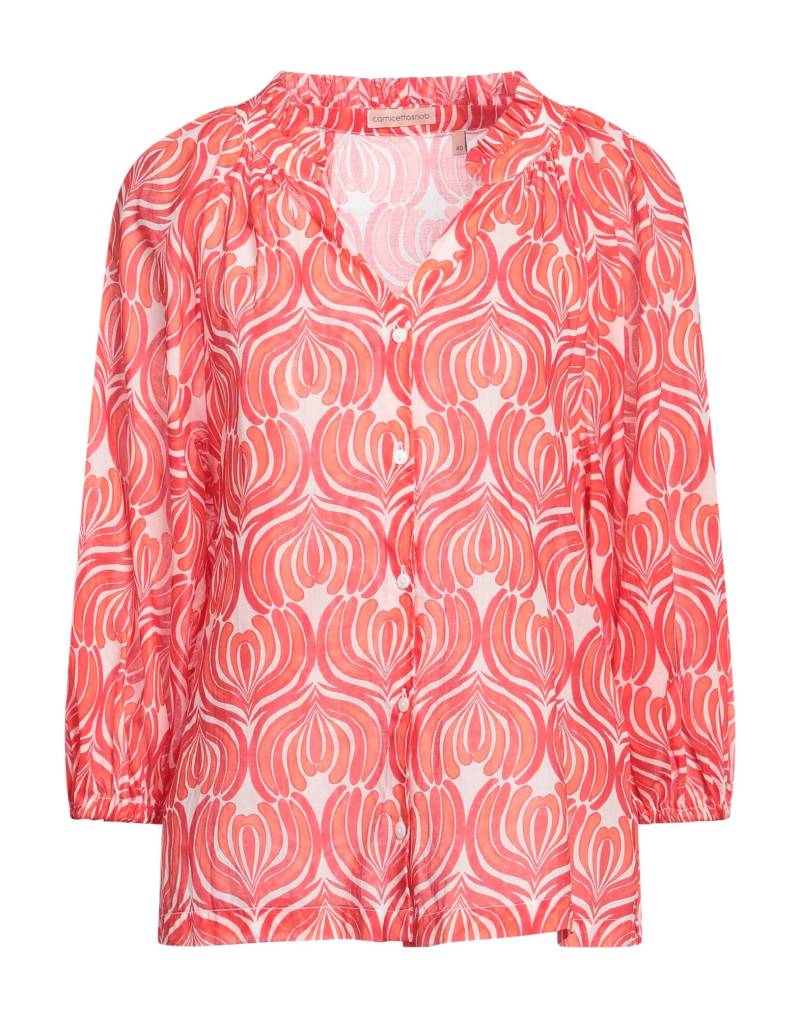 CAMICETTASNOB Hemd Damen Rot von CAMICETTASNOB
