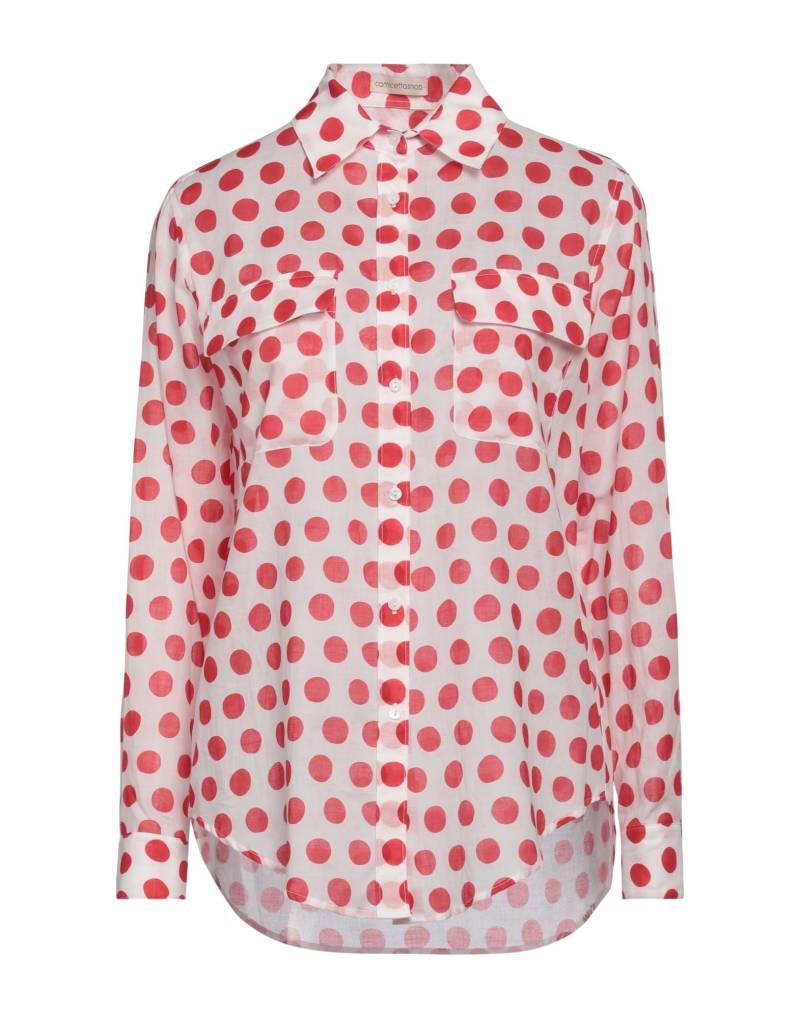 CAMICETTASNOB Hemd Damen Rot von CAMICETTASNOB