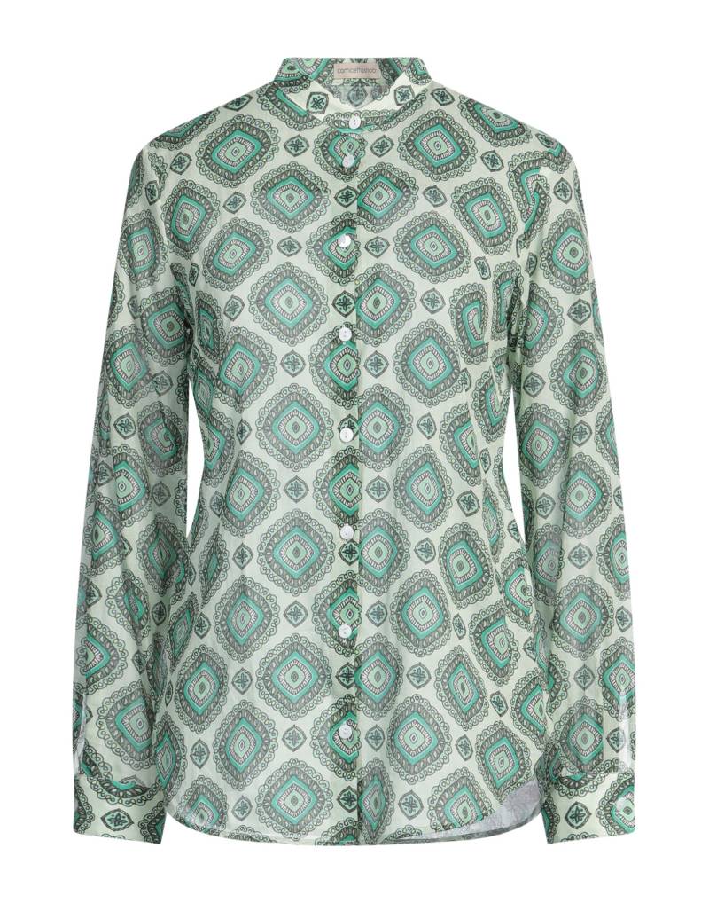 CAMICETTASNOB Hemd Damen Säuregrün von CAMICETTASNOB