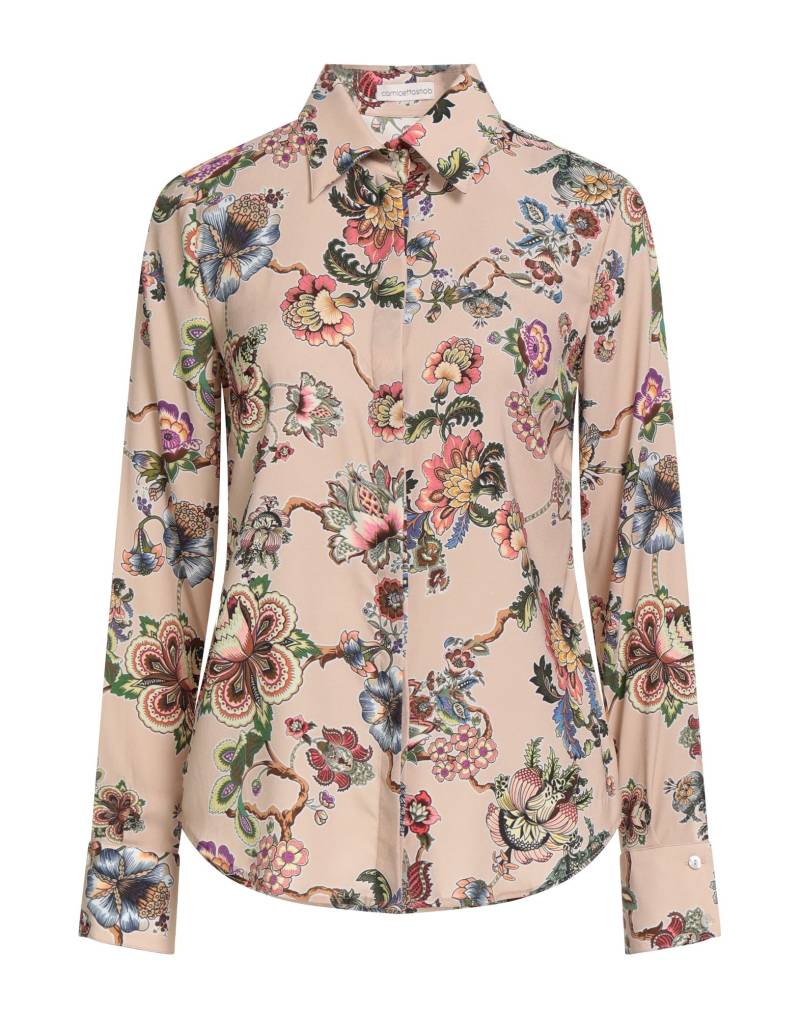 CAMICETTASNOB Hemd Damen Sand von CAMICETTASNOB