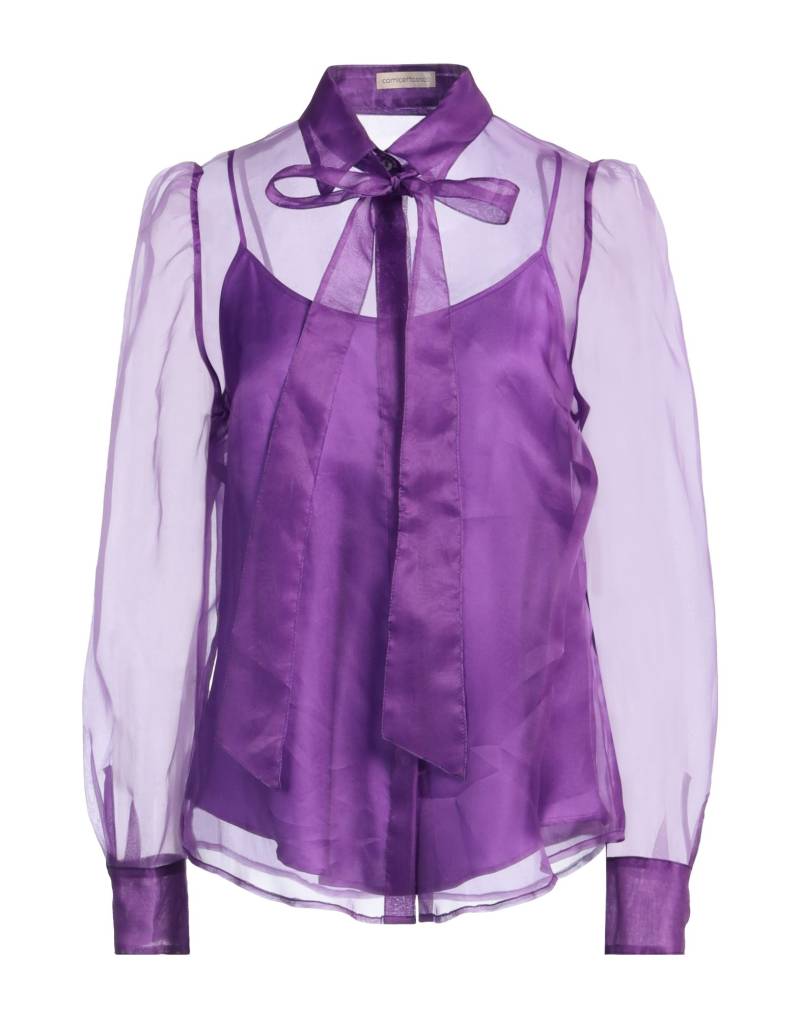 CAMICETTASNOB Hemd Damen Violett von CAMICETTASNOB