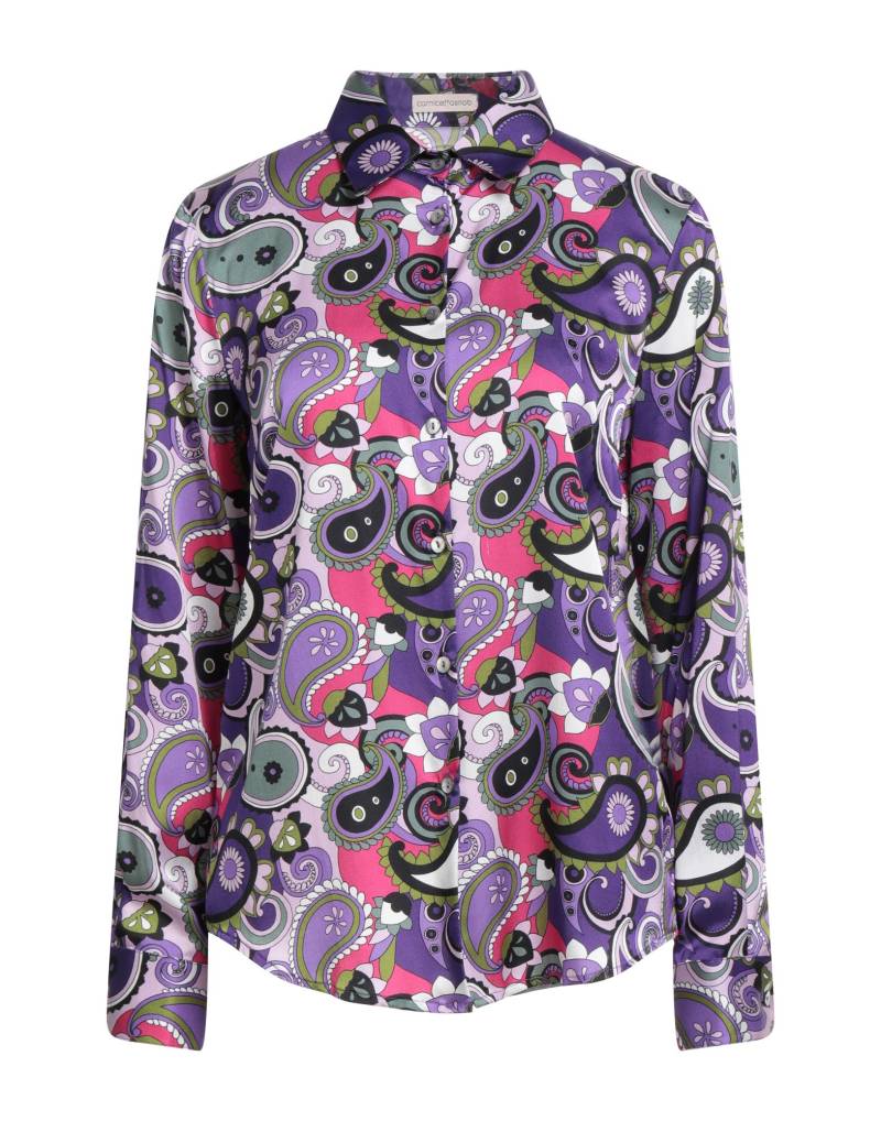 CAMICETTASNOB Hemd Damen Violett von CAMICETTASNOB