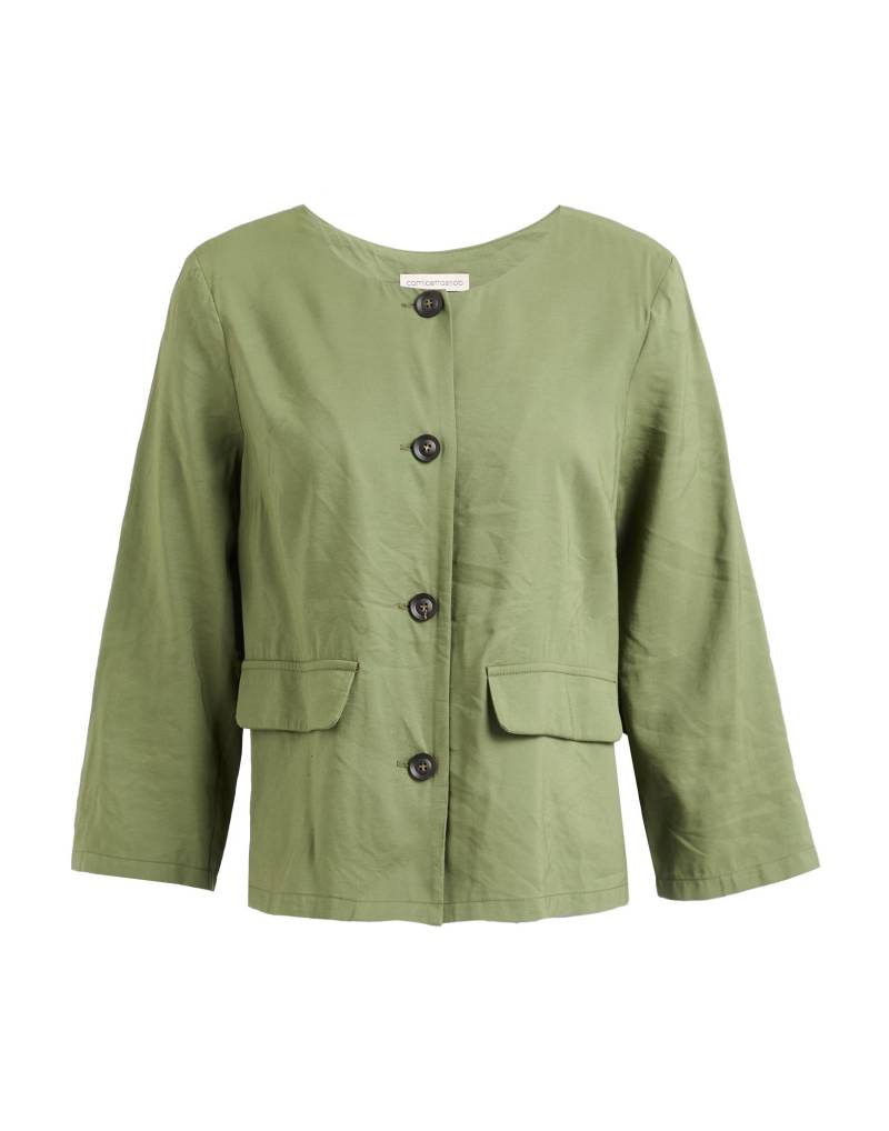 CAMICETTASNOB Jacke & Anorak Damen Militärgrün von CAMICETTASNOB