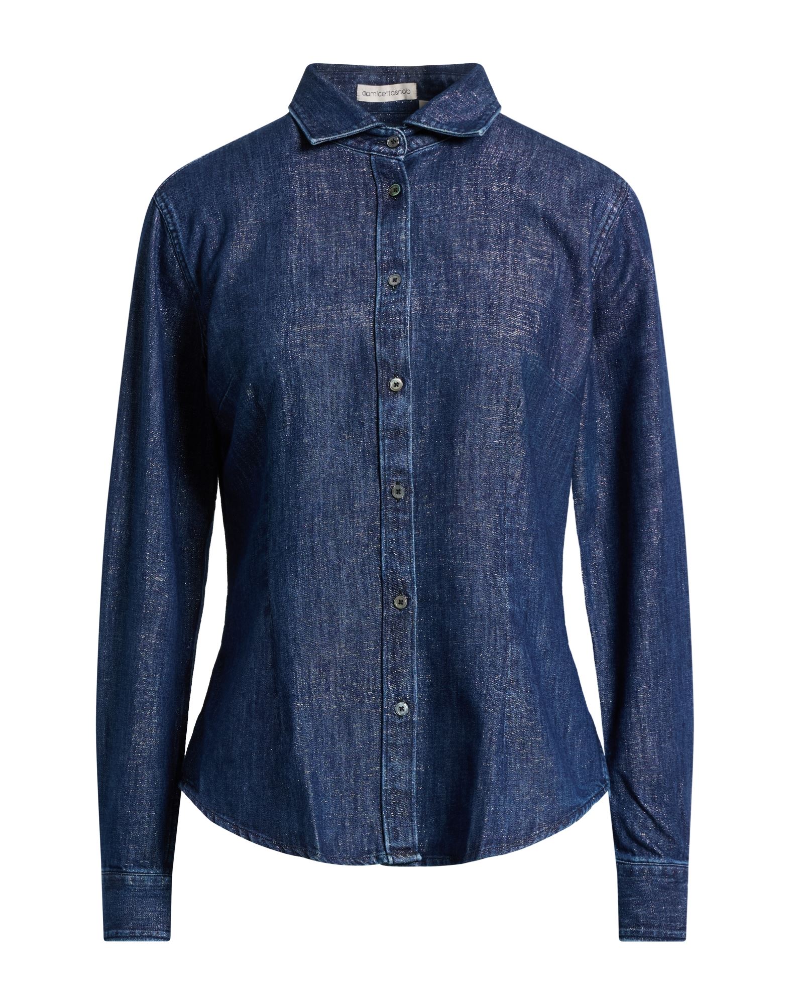 CAMICETTASNOB Jeanshemd Damen Blau von CAMICETTASNOB