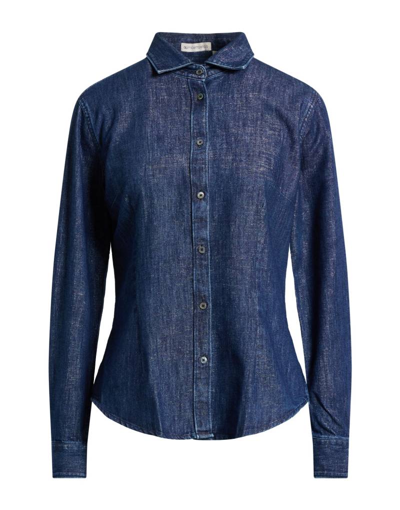 CAMICETTASNOB Jeanshemd Damen Blau von CAMICETTASNOB