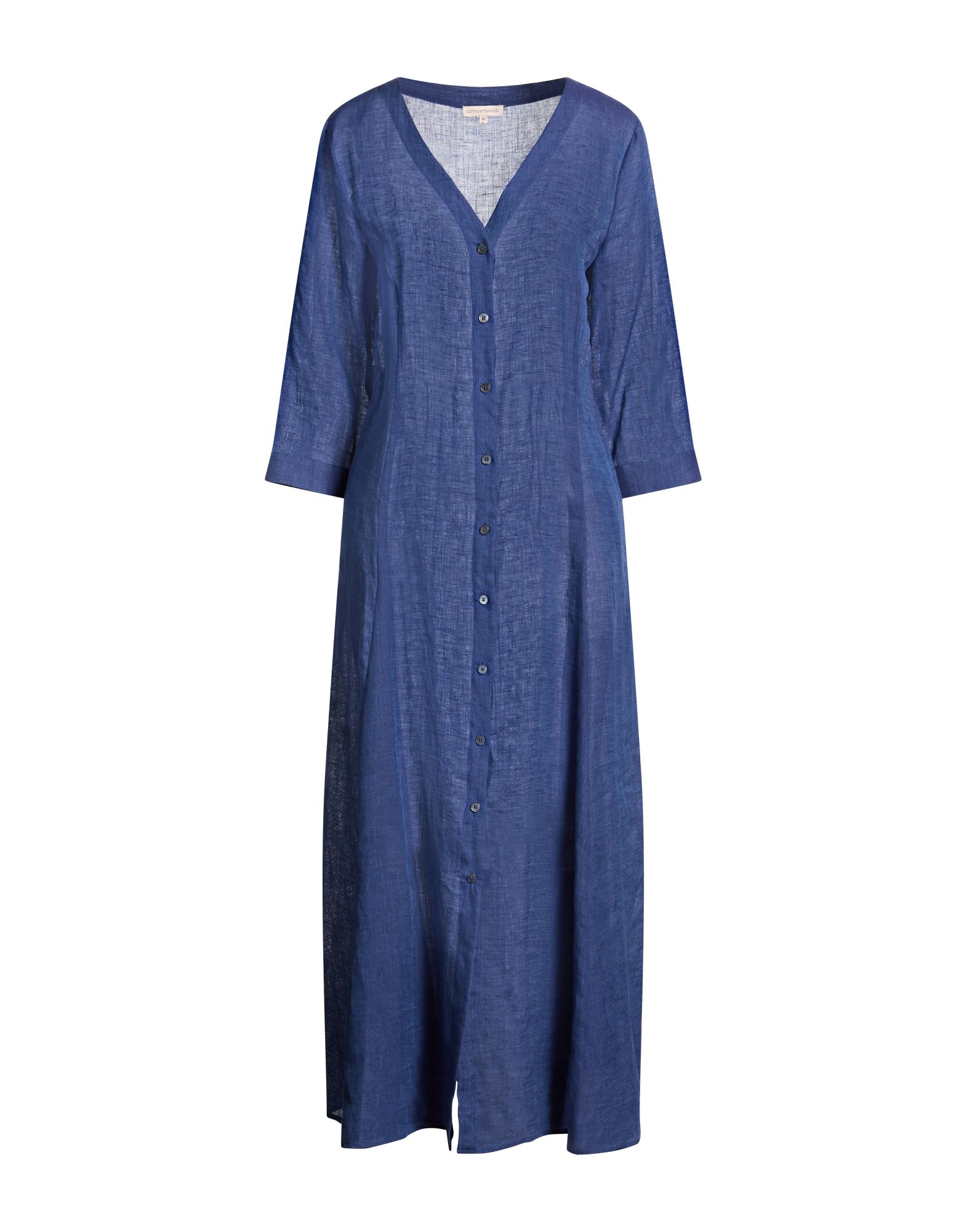 CAMICETTASNOB Maxi-kleid Damen Blau von CAMICETTASNOB