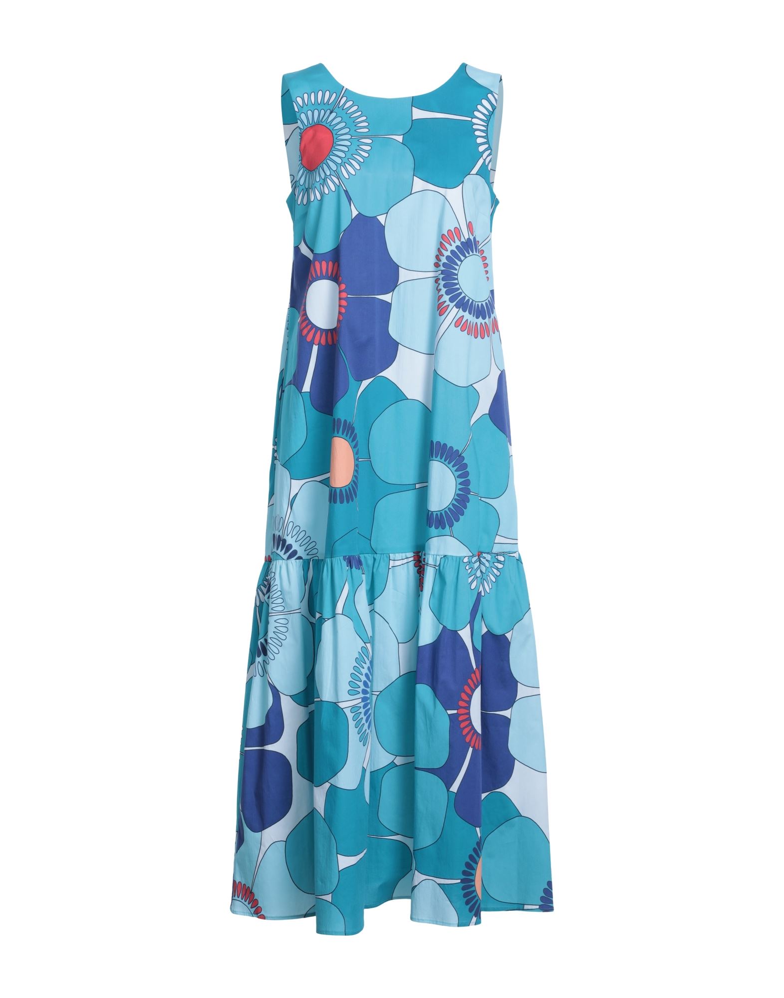 CAMICETTASNOB Maxi-kleid Damen Tūrkis CAMICETTASNOB Maxi-kleid Damen Tūrkis von CAMICETTASNOB