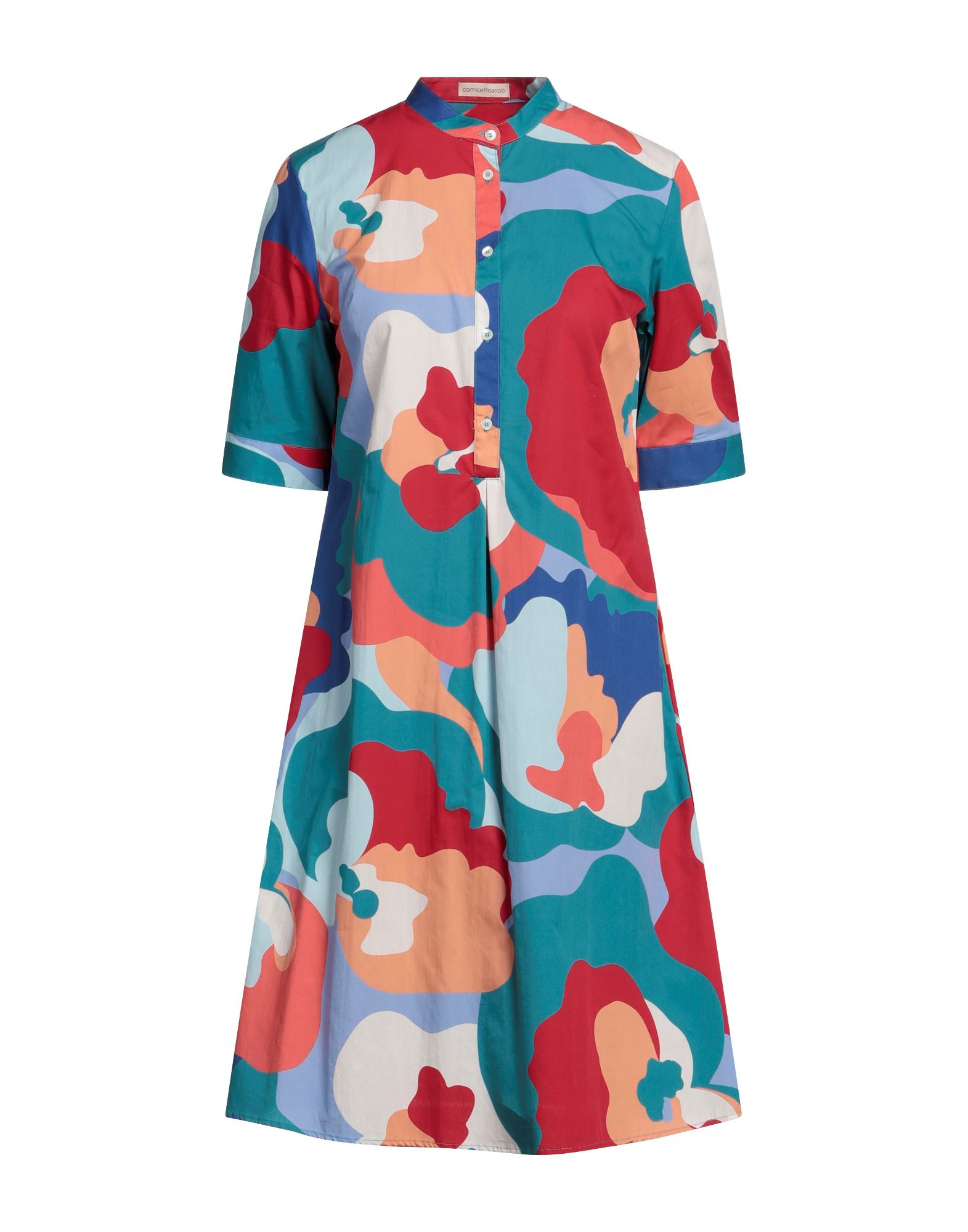 CAMICETTASNOB Midi-kleid Damen Aquamarin CAMICETTASNOB Midi-kleid Damen Aquamarin von CAMICETTASNOB