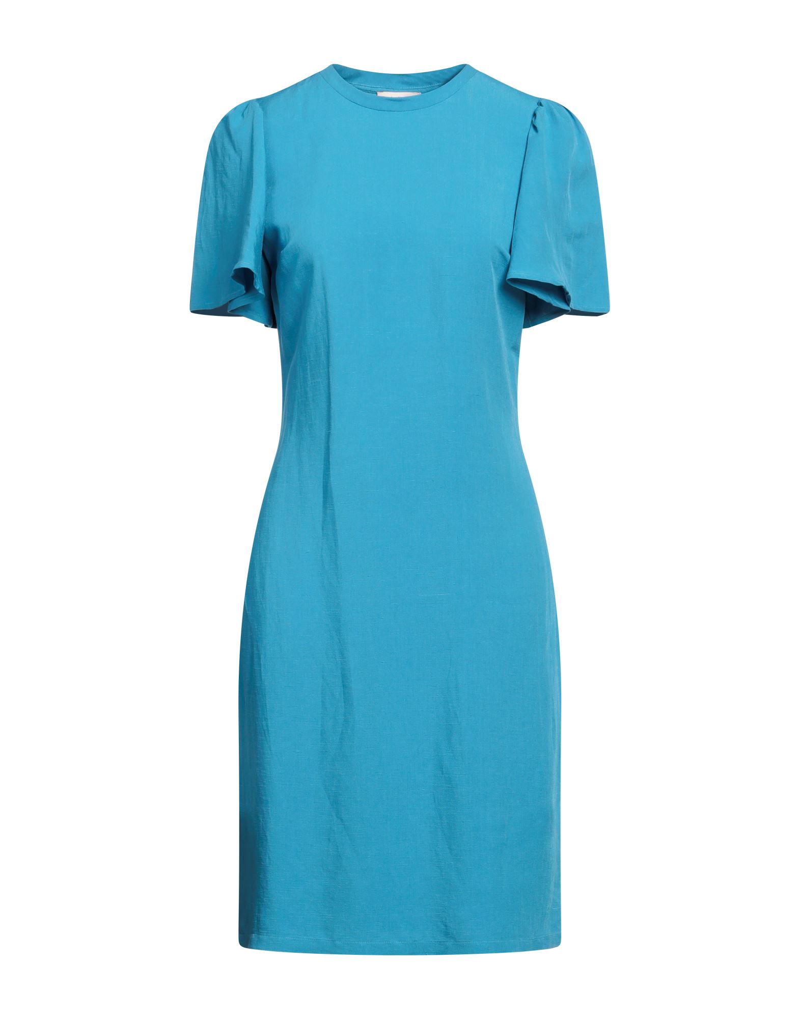 CAMICETTASNOB Midi-kleid Damen Azurblau von CAMICETTASNOB