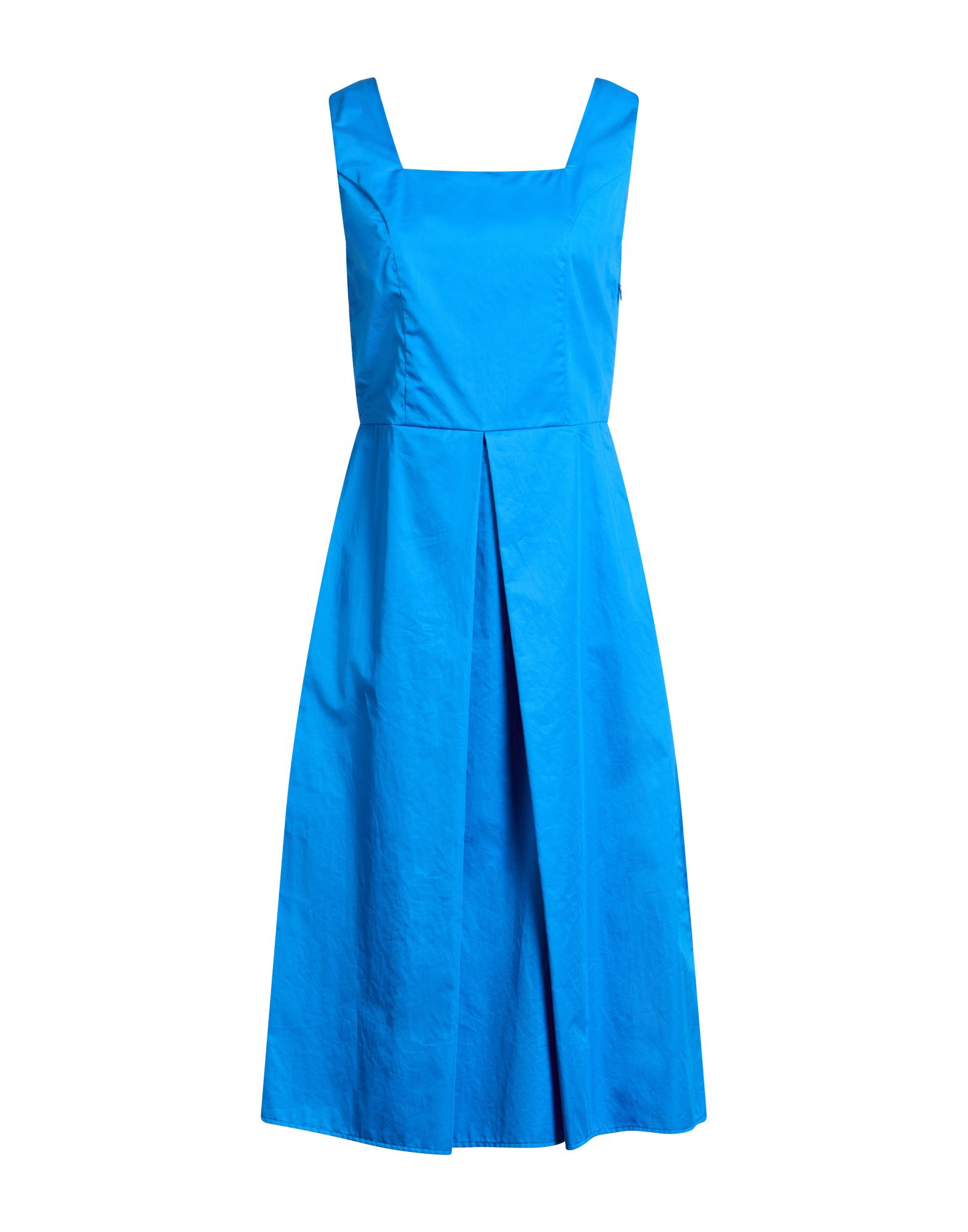 CAMICETTASNOB Midi-kleid Damen Azurblau von CAMICETTASNOB