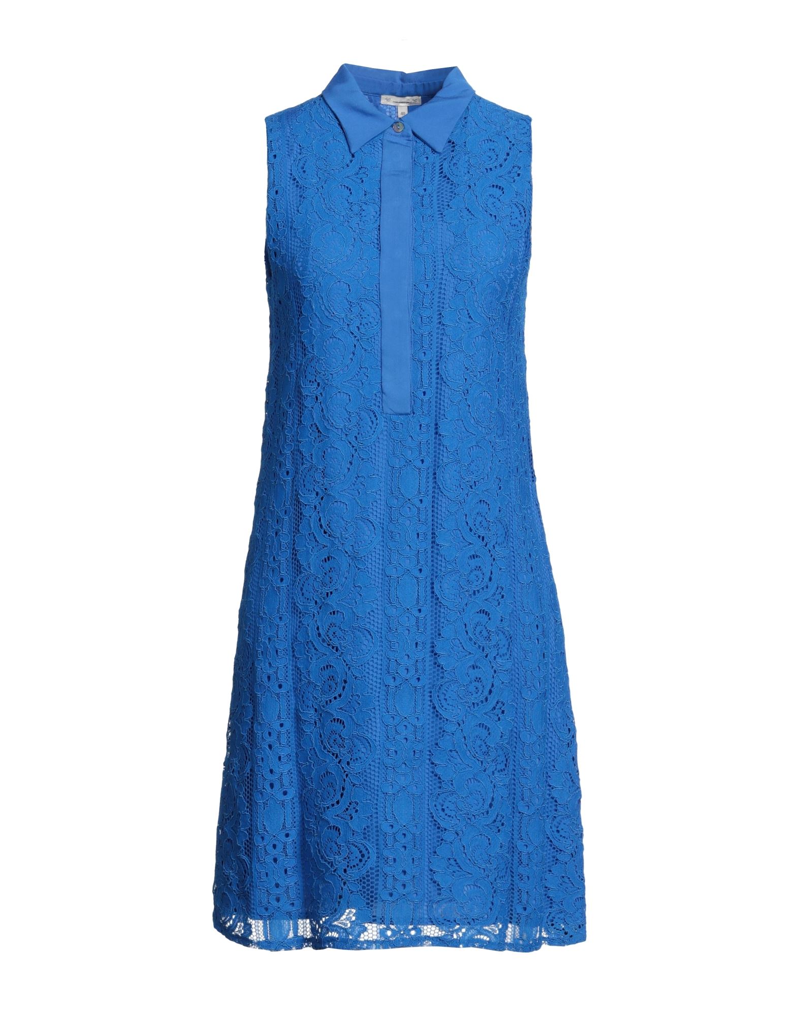 CAMICETTASNOB Midi-kleid Damen Blau von CAMICETTASNOB