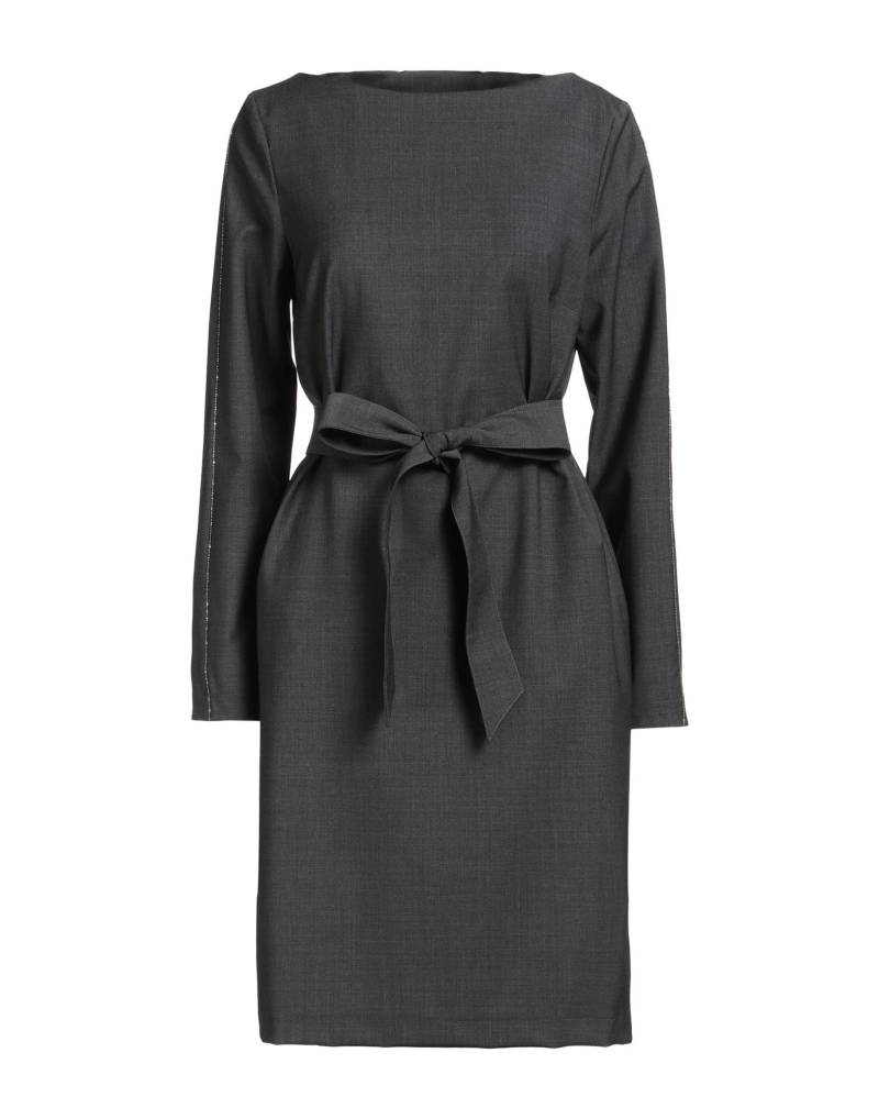CAMICETTASNOB Midi-kleid Damen Braungrau von CAMICETTASNOB