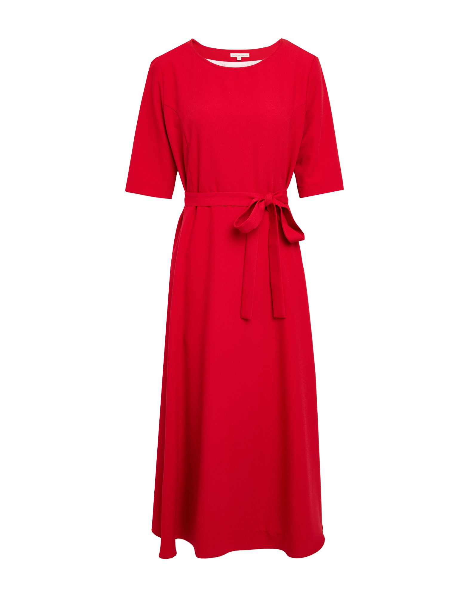 CAMICETTASNOB Midi-kleid Damen Ziegelrot CAMICETTASNOB Midi-kleid Damen Ziegelrot von CAMICETTASNOB