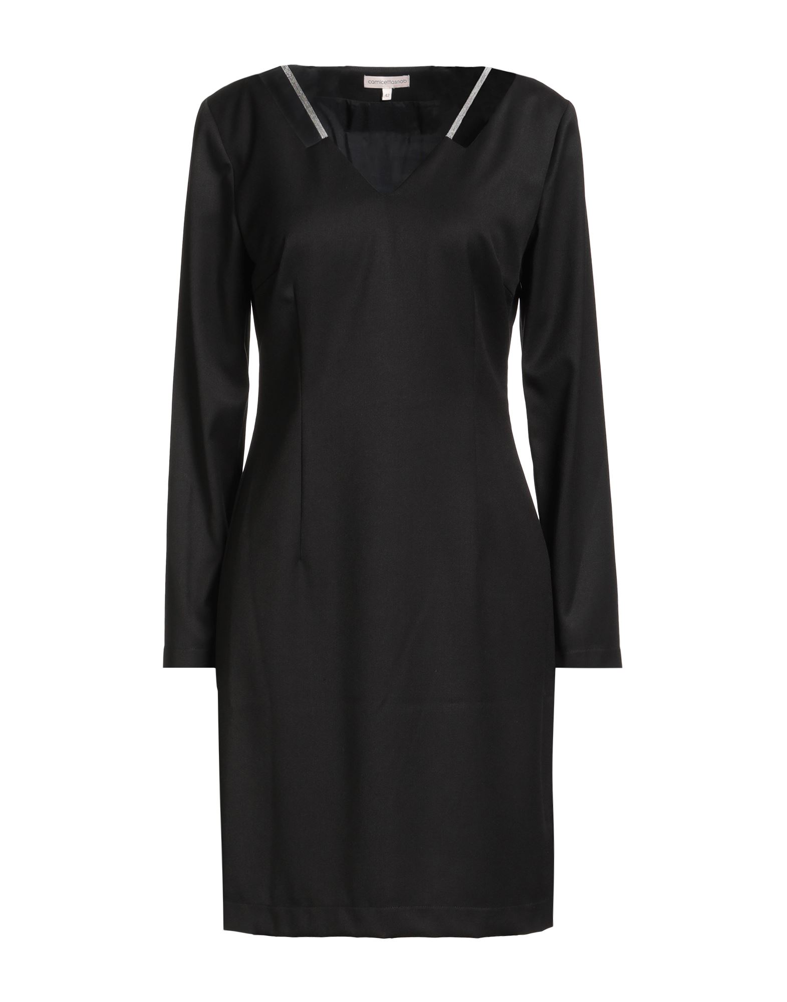 CAMICETTASNOB Mini-kleid Damen Schwarz von CAMICETTASNOB