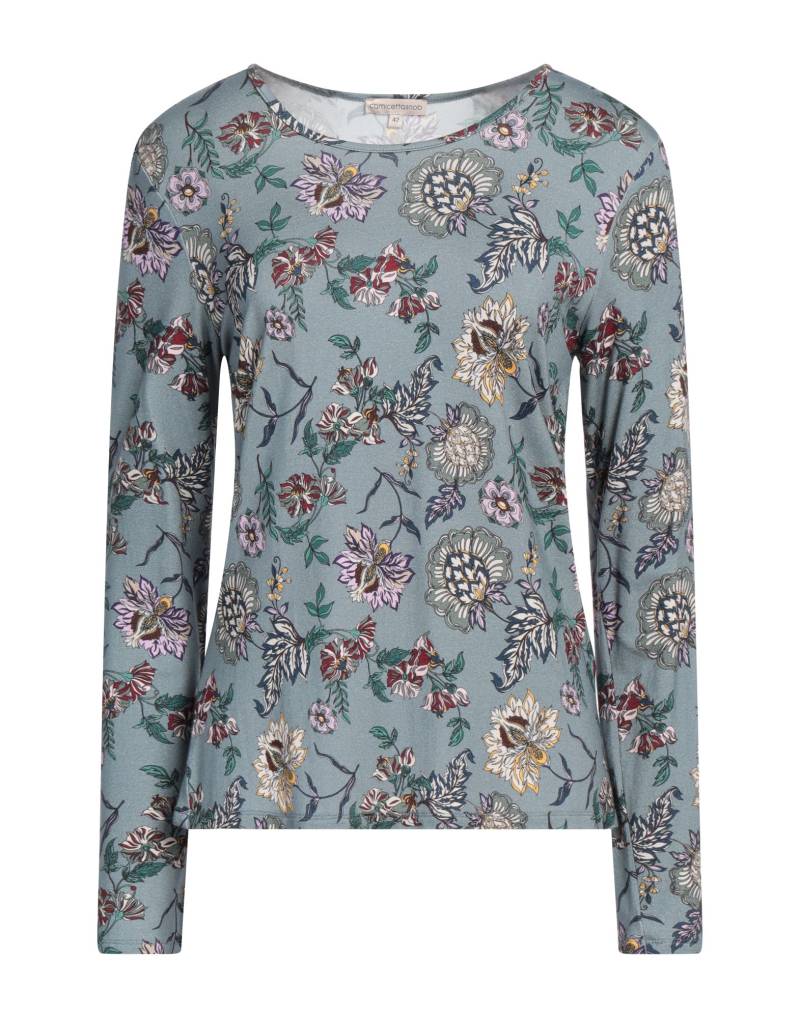 CAMICETTASNOB T-shirts Damen Blaugrau von CAMICETTASNOB