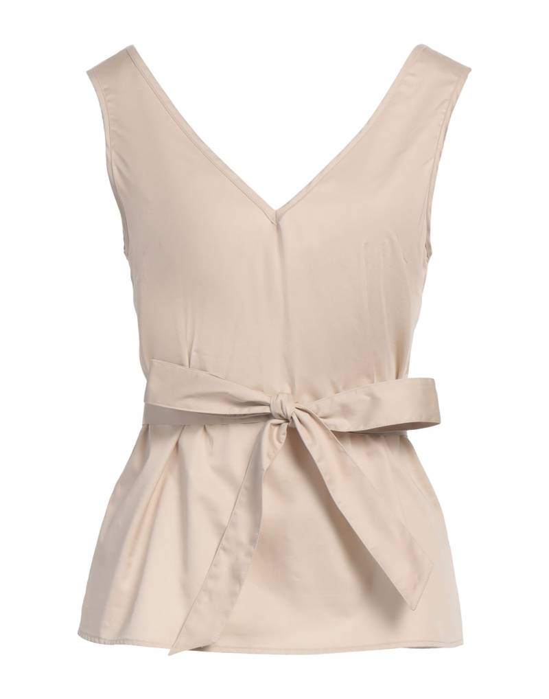 CAMICETTASNOB Top Damen Beige von CAMICETTASNOB