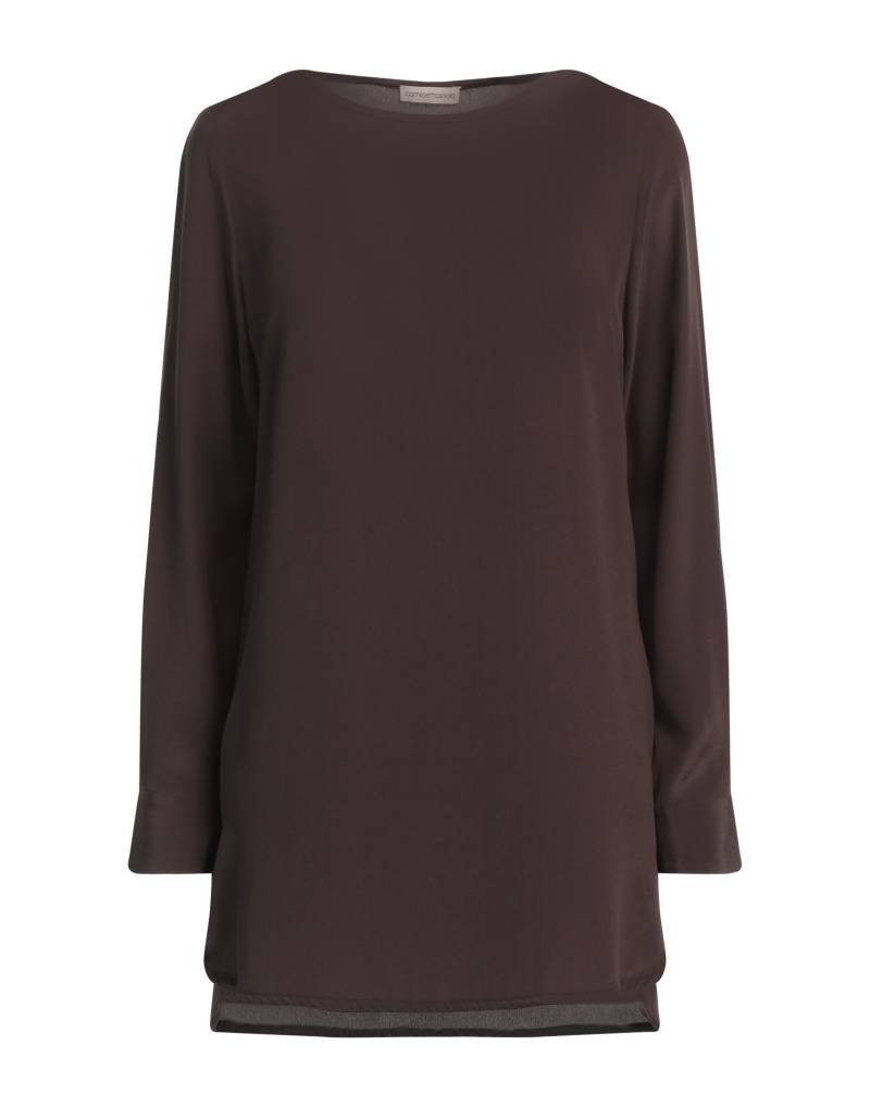 CAMICETTASNOB Top Damen Braun von CAMICETTASNOB