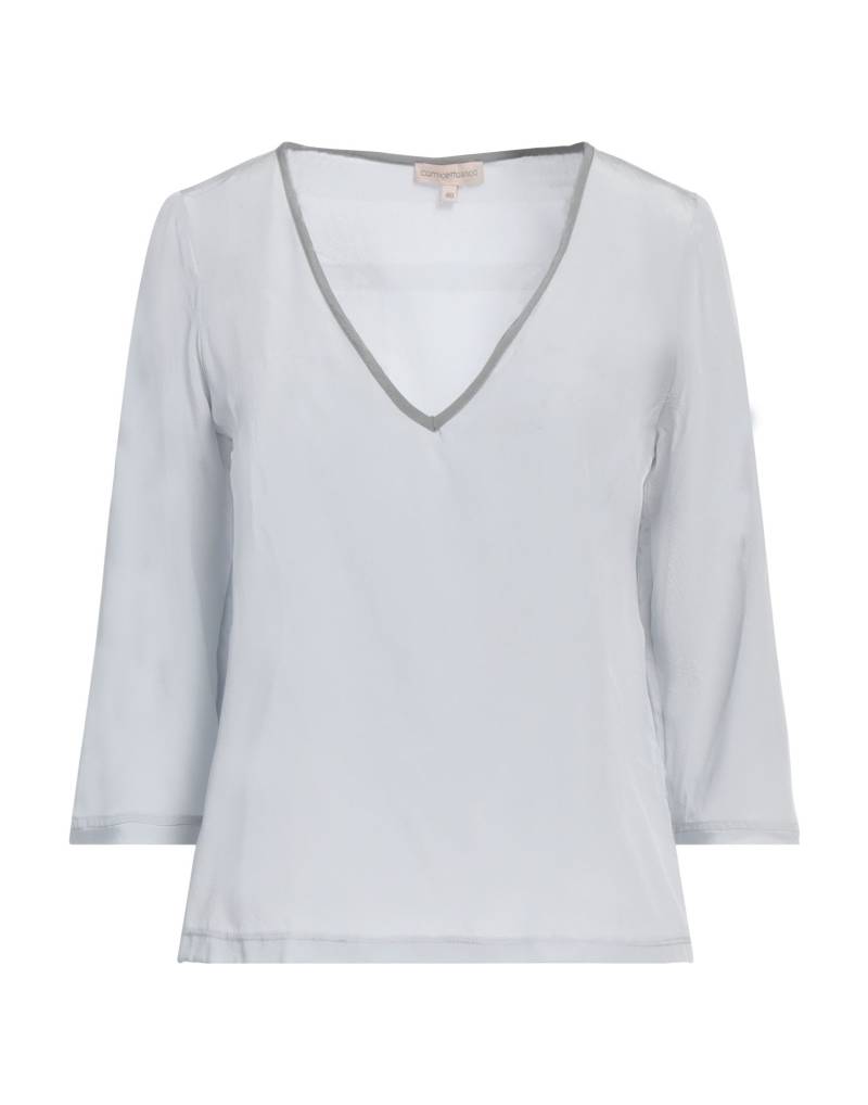 CAMICETTASNOB Top Damen Hellgrau von CAMICETTASNOB